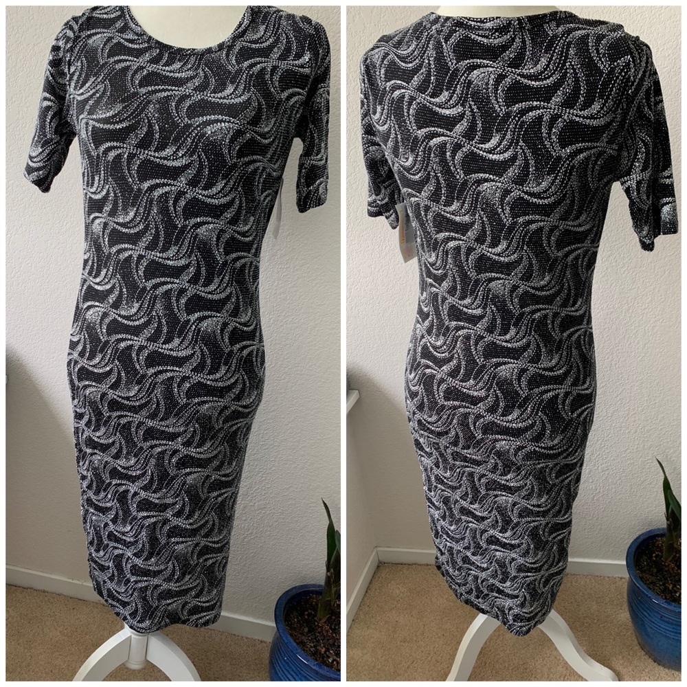 LuLaRoe Holiday Elegant Julia XS